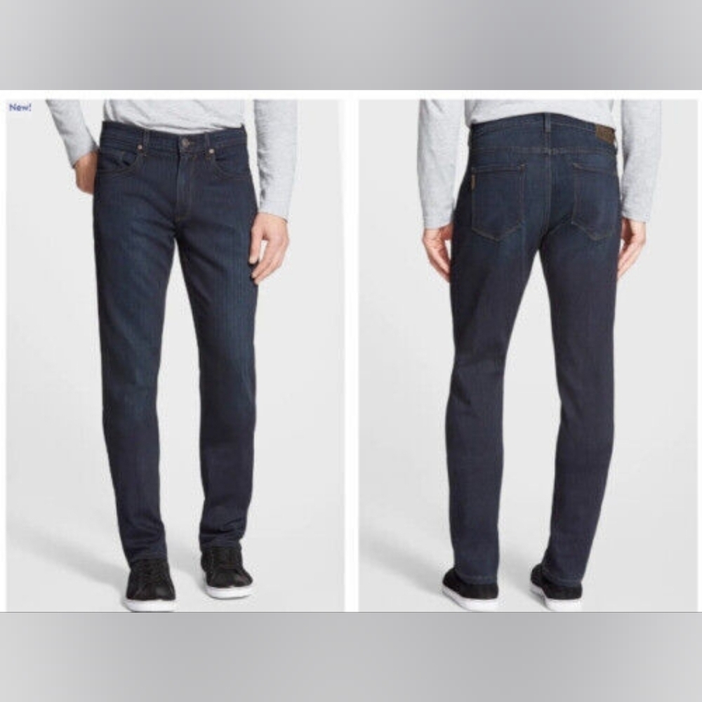 NWT Men's Heroes Motor Slim Straight Dark Denim Jeans W33 x L32